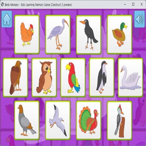 KidsMemoryGame BirdsMemory