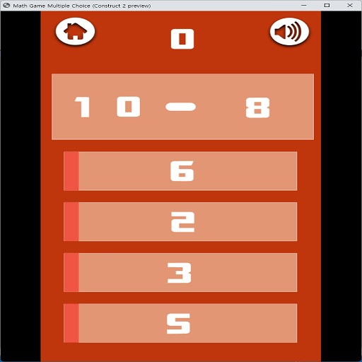Math Game Multiple Choice